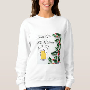 Sudadera Espuma Para Las Vacaciones, Gracioso, Vidrio De Ce