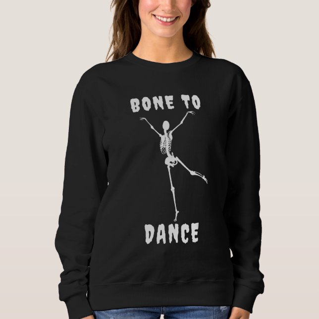 Sudadera Esqueleto Bailarín Halloween (Anverso)