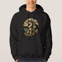 Sudadera Esqueleto con Perro en Arte de Terror del Lago Emb