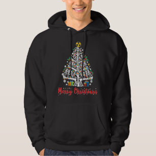 Sudadera Esqueleto de árbol de Navidad Navidad Navidad Radi