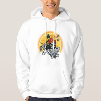 Sudadera Esqueleto de béisbol Halloween Halloween