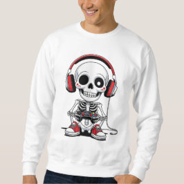 Sudadera Esqueleto de gamer - Divertido juego de Halloween