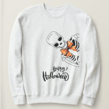 Esqueleto de Halloween en Bow Tie- Feliz Halloween