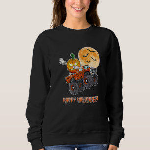 Sudadera Esqueleto de Halloween Zombie conduciendo Camión M