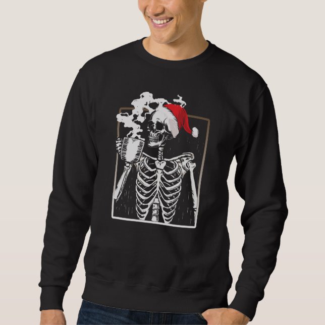 Sudadera Esqueleto de Navidad (Anverso)