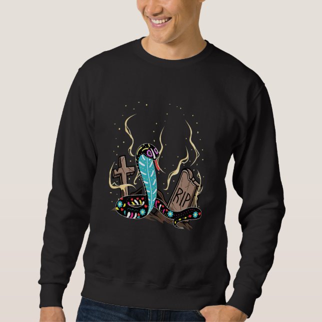 Sudadera Esqueleto de Serpiente Halloween para Niño Niña (Anverso)