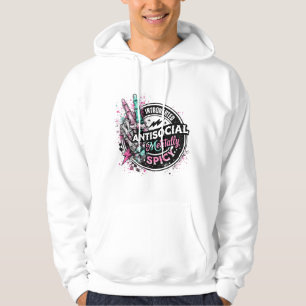Sudadera Esqueleto introvertido antisocial mentalmente pica