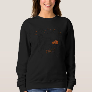 Sudadera Esqueletos bailarines Retro Spooky Tee Halloween S