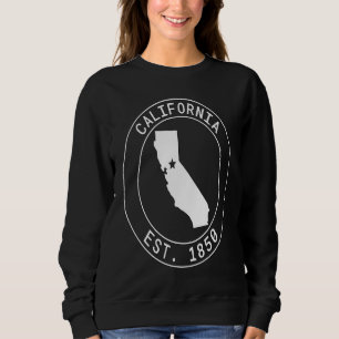 Sudadera Esquema de Estado Establecido en California en 185