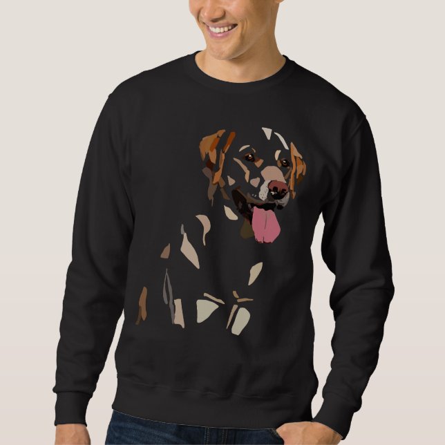 Sudadera Esquema de recuperación de Labrador (Anverso)