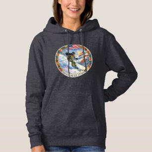 Sudadera Esquí Brian Head, Utah, Mujer Esquiadora