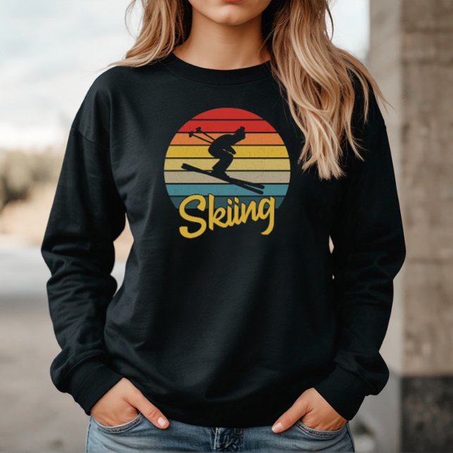 Sudadera Esquí de estilo retro (Subido por el creador)