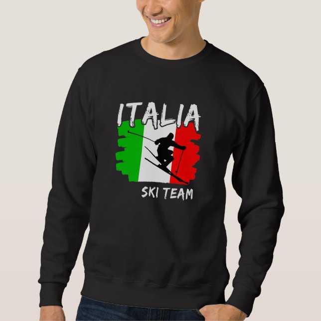 Sudadera Esquí de Italia (Anverso)