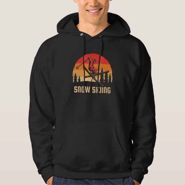 Sudadera Esquí de nieve (Anverso)