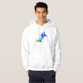 Sudadera Esquí de nieve esquiadora