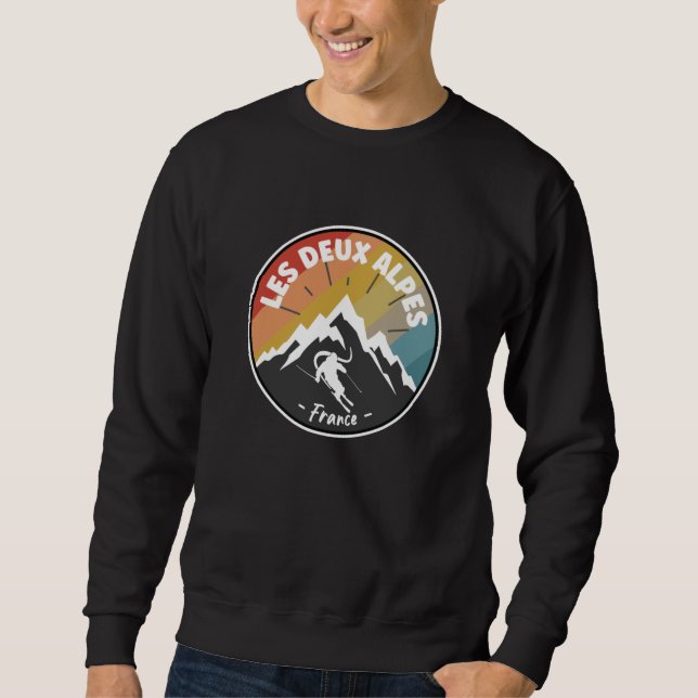 Sudadera Esquí En Francia Les Deux Alpes (Anverso)