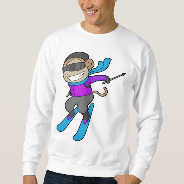 Sudadera Esquí Monkey Skier (Anverso)
