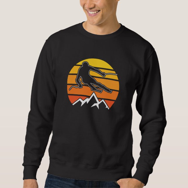 Sudadera Esquí retro (Anverso)