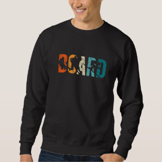 Sudadera Esquí retro vintage tabla esquí nieve