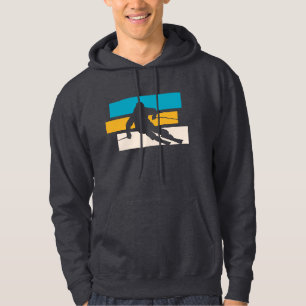 Sudadera Esquí Silueta Deporte al aire libre Vintage