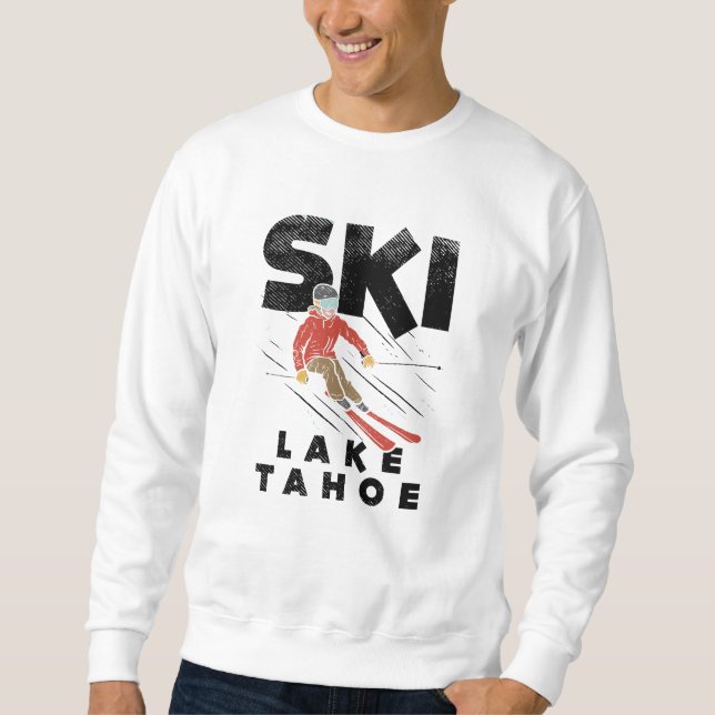 Sudadera Esquí - Ski Lake Tahoe (Anverso)