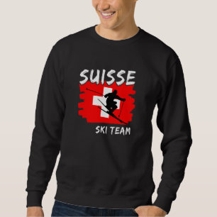 Sudadera Esquí Suiza  