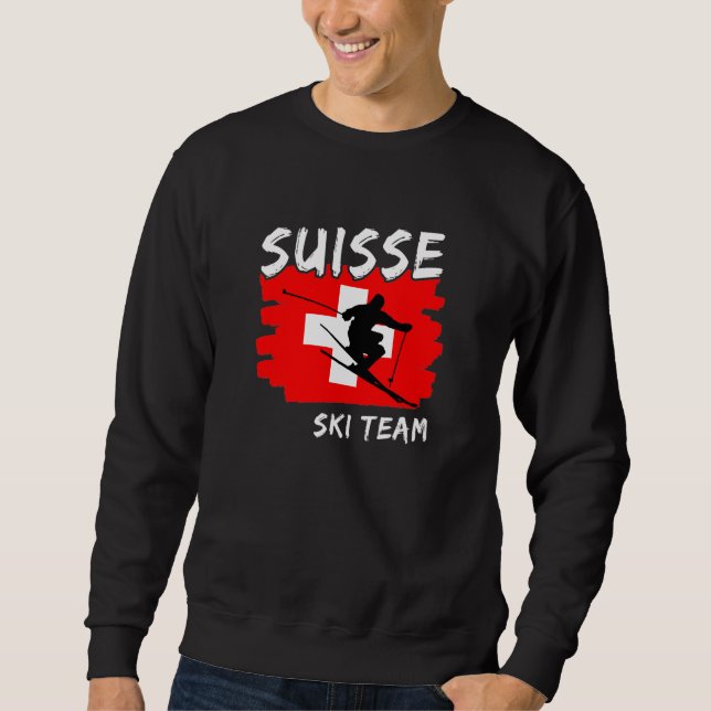 Sudadera Esquí Suiza   (Anverso)