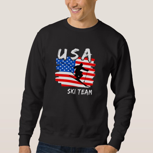 Sudadera Esquí USA   (Anverso)