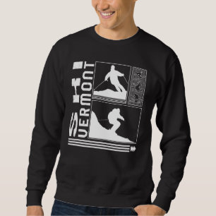 Sudadera Esquí Vermont Esquí Esquiador Invierno Snowboard S