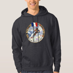 Sudadera Esquía L'Alpe D'Huez, Francia, Hombre esquiando