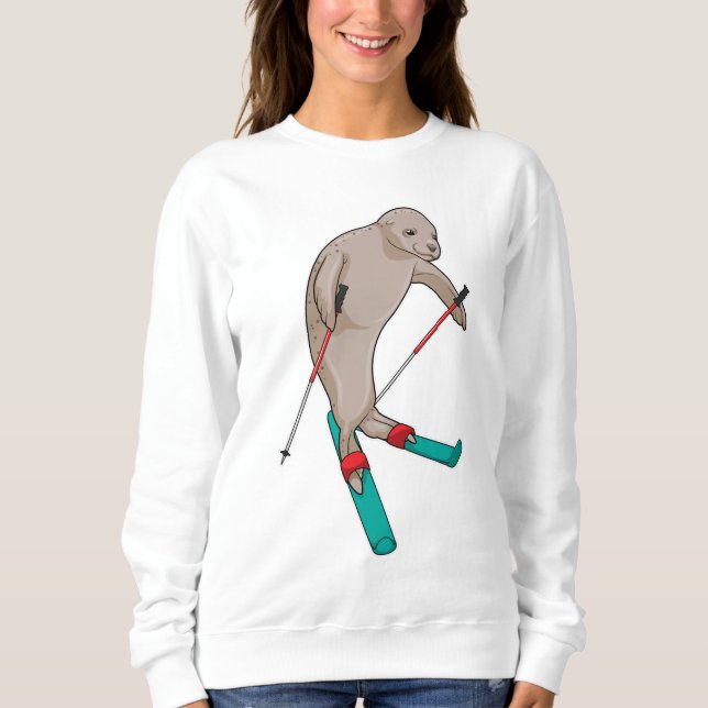 Sudadera Esquiador de focas (Anverso)