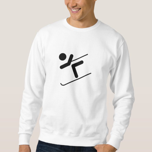 Sudadera Esquiador de la nieve (Anverso)