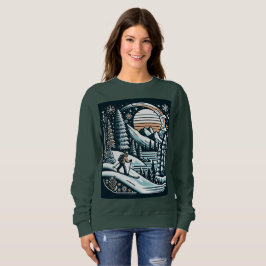 Sudadera Esquiador e invierno