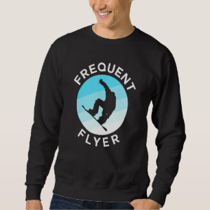Sudadera Esquiador Frecuente de Snowboard