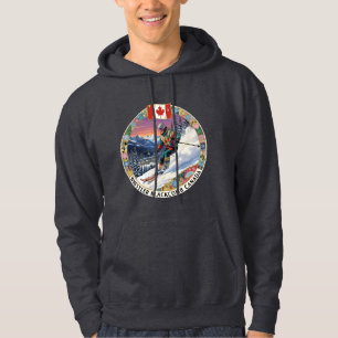 Sudadera Esquiador hombre en Ski Whistler Blackcomb, Canadá