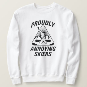 Sudadera Esquiadores orgullosamente molestos