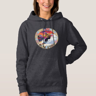 Sudadera Esquiar Alta, Utah, Mujer Esquiadora