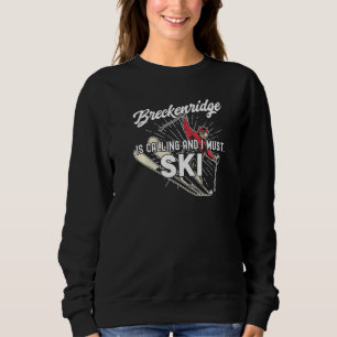 Sudadera Esquiar de nieve de Breckenridge Colorado