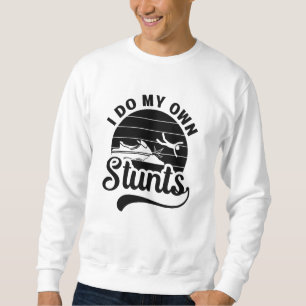 Sudadera Esquiar En Jet Hago Mi Propio Stunts Jet Ski Retro