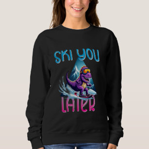 Sudadera Esquiar más tarde Snowboard Apres Ski Fiesta Di
