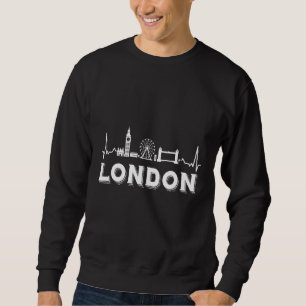 Sudadera Esquina De London Heartbeat Inglaterra Desde Gran 