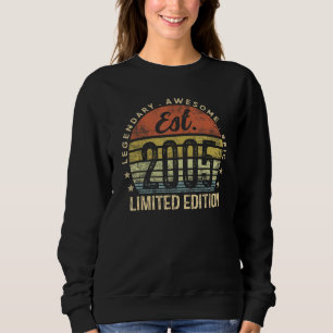 Sudadera Est 2005 Edición Limitada 20 Regalos de cumpleaños