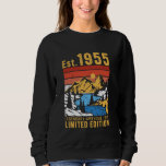 Sudadera Est. Vintage 1955 Limited Edition 70th Birthday 70<br><div class="desc">Est. Vintage 1955 Limited Edition 70th Birthday 70 Years</div>