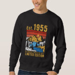 Sudadera Est. Vintage 1955 Limited Edition 70th Birthday 70<br><div class="desc">Est. Vintage 1955 Limited Edition 70th Birthday 70 Years</div>