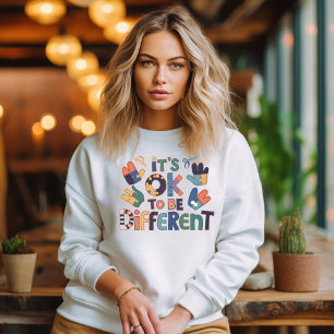 Sudadera Está bien ser diferente