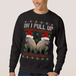 Sudadera Está Bien, Tiro hacia arriba a los Navidades feos 