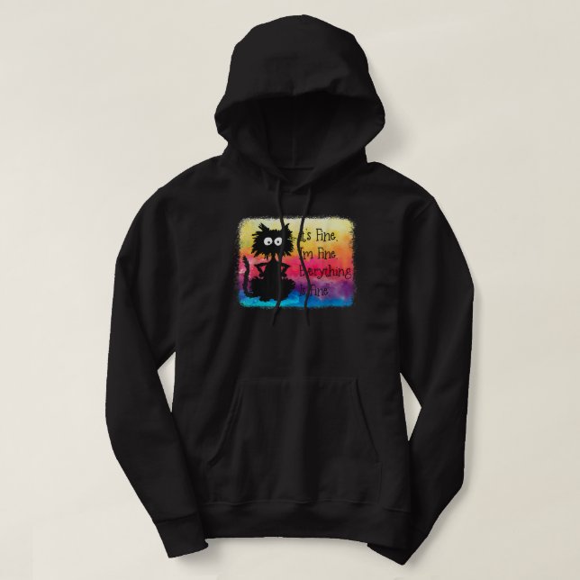 Sudadera Está Bien, Todo Está Bien. (Diseño del anverso)