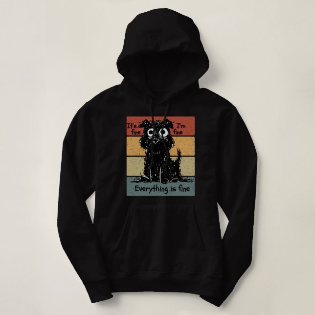 Sudadera Está Bien, Todo Está Bien. (Diseño del anverso)