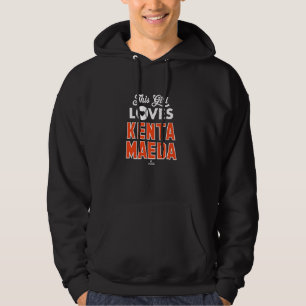 Sudadera Esta chica ama a Kenta Maeda Béisbol de Detroit ML