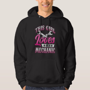 Sudadera Esta Chica Ama A Su Mecánico Maquinista Mecánico